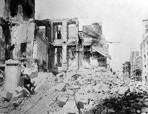 1870年のパリの包囲中にプロイセン軍によって引き起こされた破壊